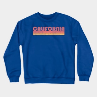 Retro California Crewneck Sweatshirt